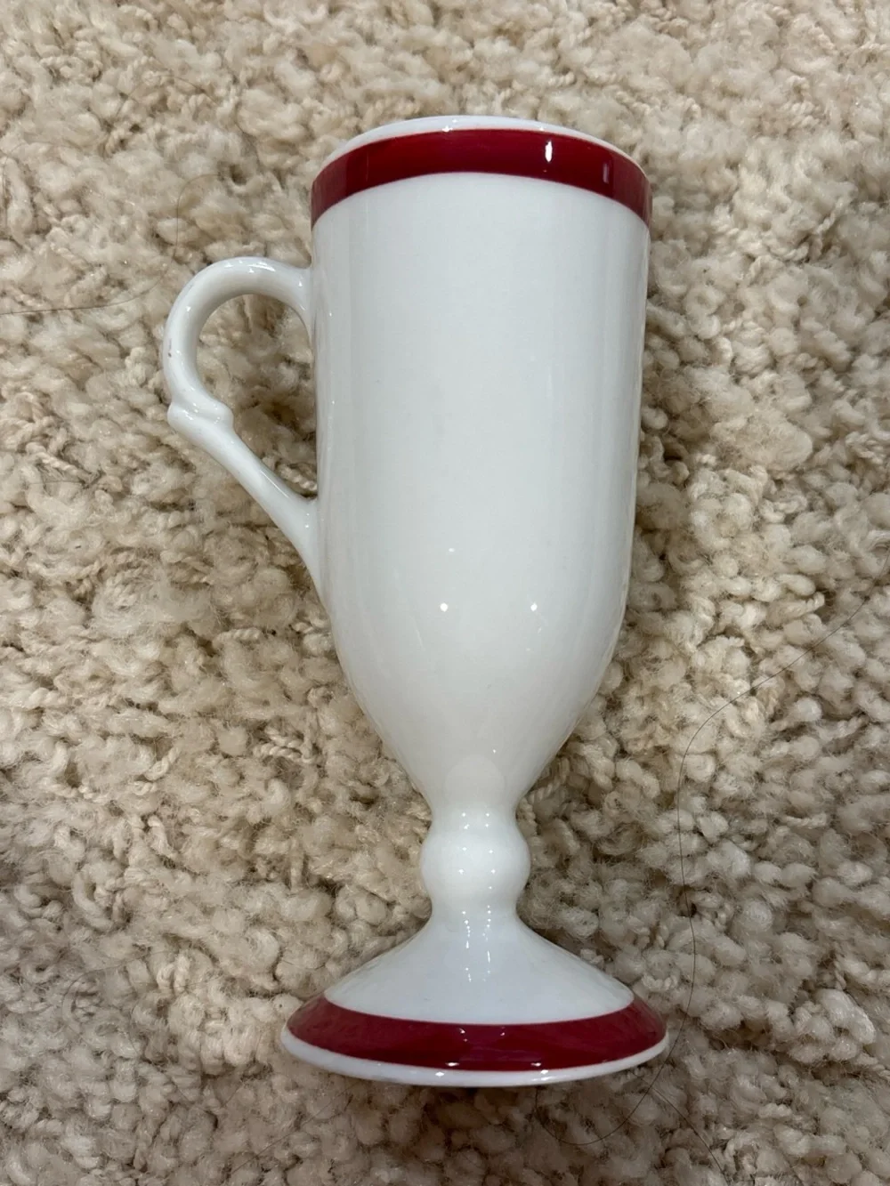 Vintage 1950s Loubat Demitasse Espresso Cup & Saucer New Orleans Verified China